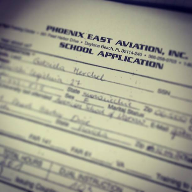 Phoenix east aviation application form 