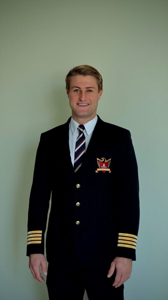 Brenton Scott Martin in his Emirates Uniform