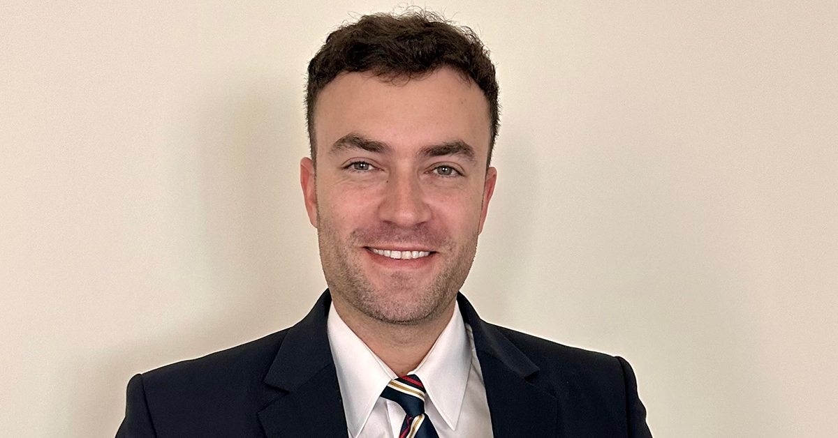 Martin Paley in his Emirates Flight Training Academy Uniform