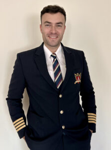 Martin Paley in his Emirates Flight Training Academy Uniform
